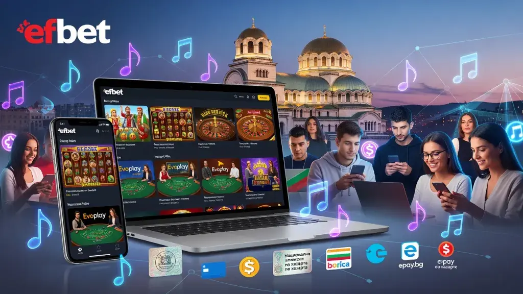 Efbet Incorpora Jogos de Cassino Online da Evoplay - iGaming na Bulgária